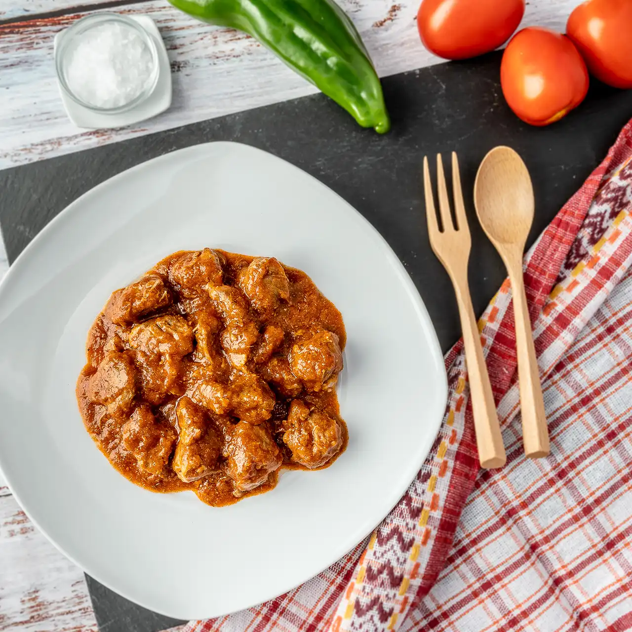 Magro de Cerdo con Tomate