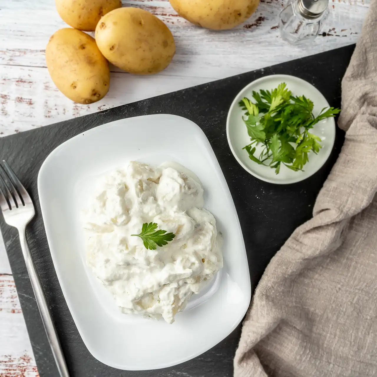 Patatas con alioli