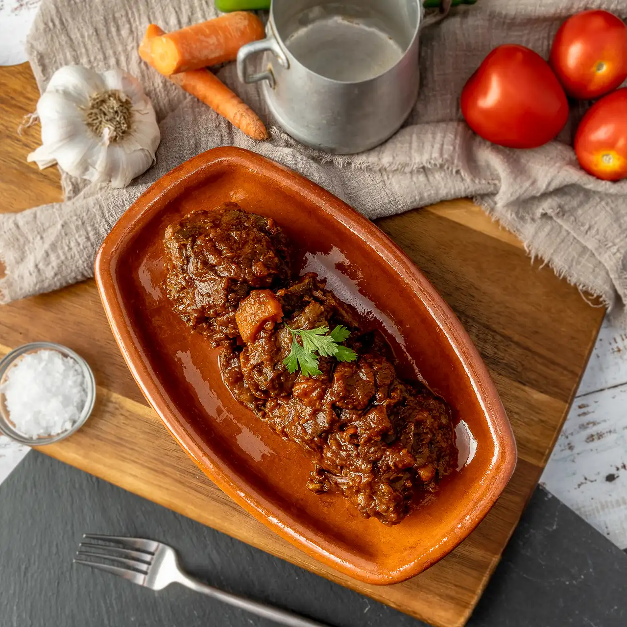 Rabo de toro horno