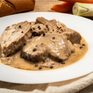 Solomillo a la pimienta